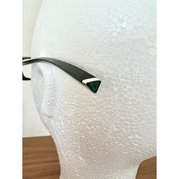 NWT Boucheron Rectangle Shape BOU 3 Optical Eyeglass frames Green Women's - Picture 7 of 11